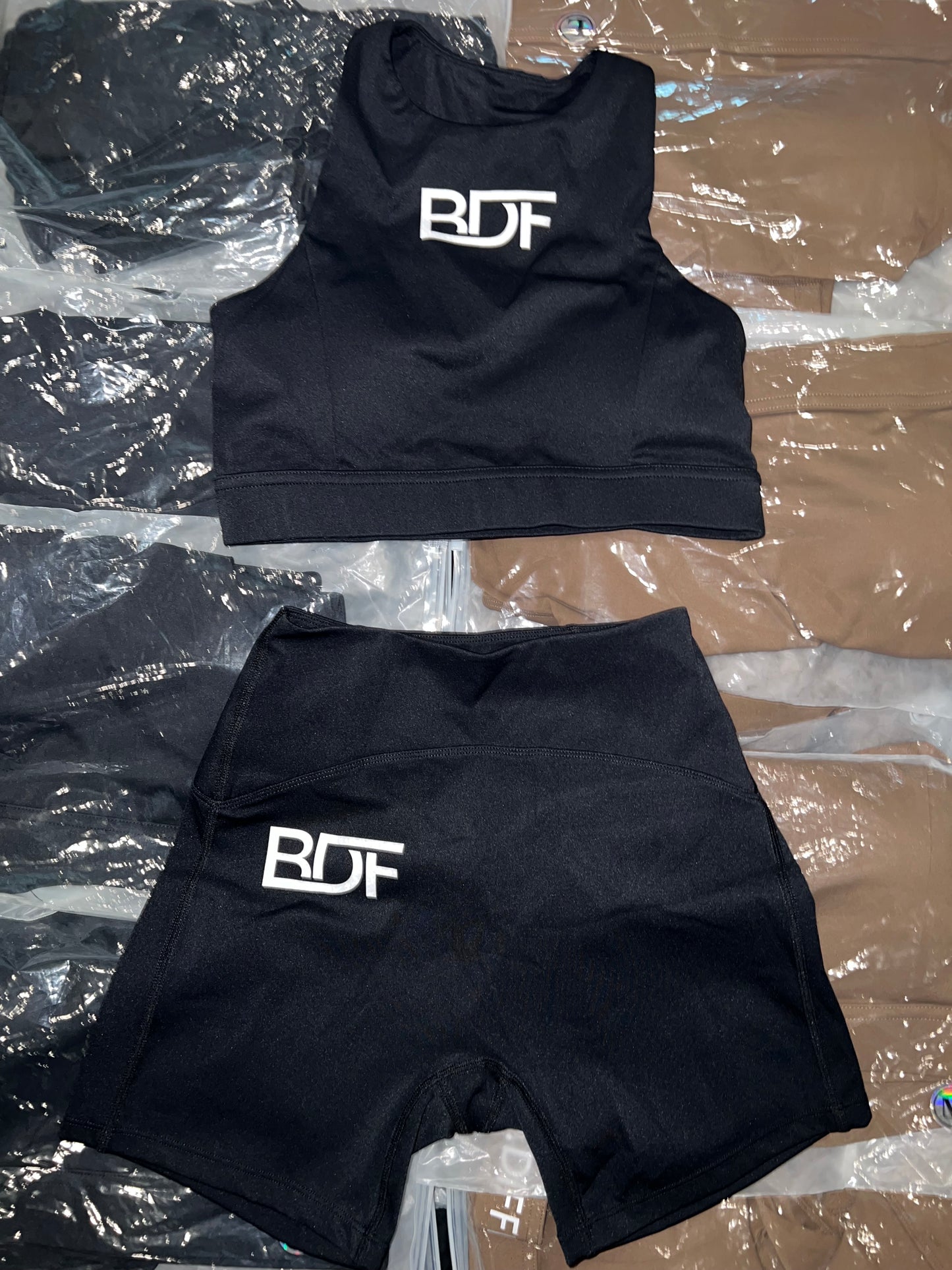 BLACK BDF SEAMLESS SET